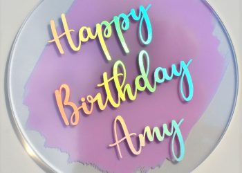 How to Choose the Perfect Acrylic Cake Topper for Your Next Celebration