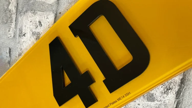 The Rise of 4D Number Plates in the UK: A Comprehensive Overview