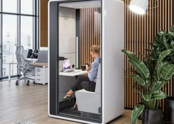 Creating Private Workspaces with Acoustic Office Pods