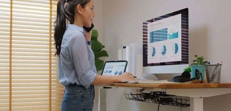 Why Adjustable Standing Desks Are a Game-Changer for Modern Offices