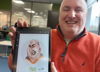 Bringing Events to Life with an iPad Caricaturist