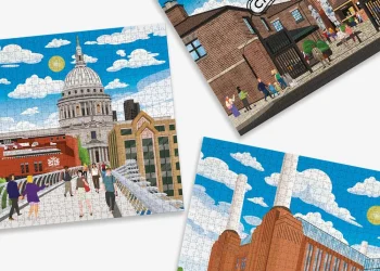 The Art of Urban Nostalgia: Recreating London Life Through Illustrated Jigsaw Puzzles